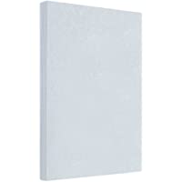 JAM PAPER Papel Pergamino - 215-9 x 355-6 mm - 90 gsm - Azul Reciclado - Paquete de 100 Hojas